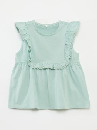 Vestido sin mangas con volantes - So Easy