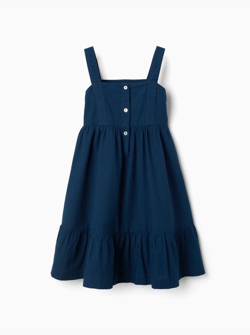 Vestido sin mangas de algodón con forro You&Me - Kiabi Vestido sin mangas de algodón con forro You&Me - Kiabi
