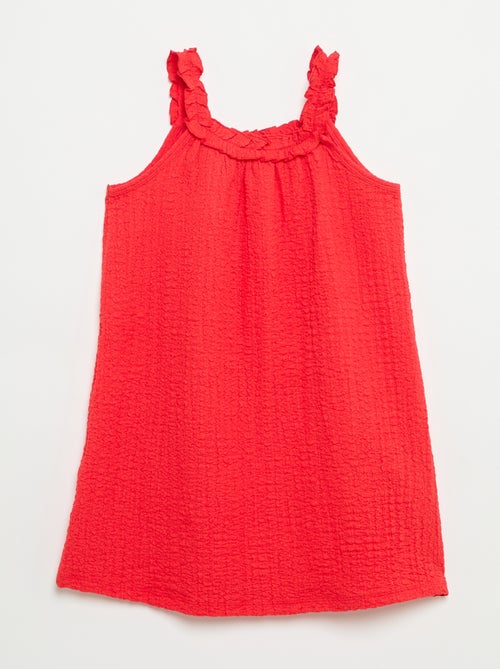 Vestido sin mangas de punto ligero - Kiabi