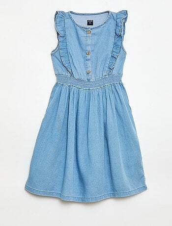 Vestido sin mangas de tejido ligero