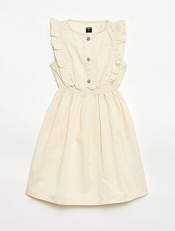 Vestido sin mangas de tejido ligero