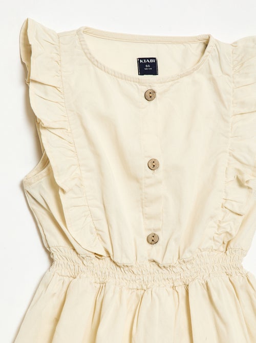 Vestido sin mangas de tejido ligero - Kiabi