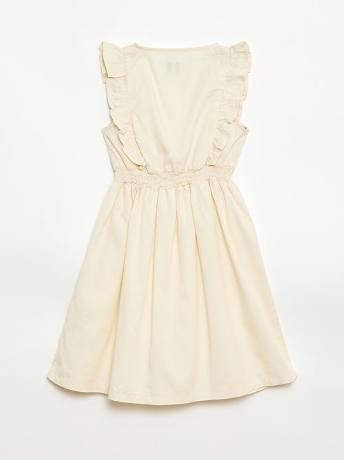 Vestido sin mangas de tejido ligero - Kiabi