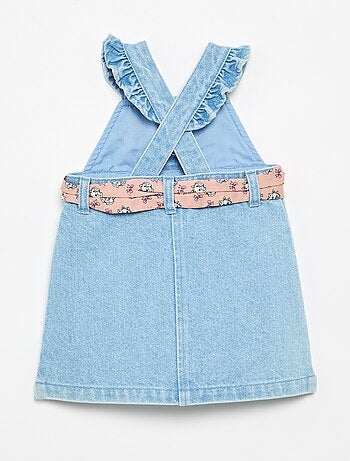 Vestido sin mangas de vaquero