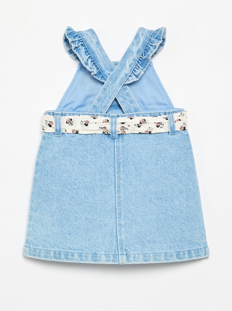 Vestido sin mangas vaquero Azul - Kiabi