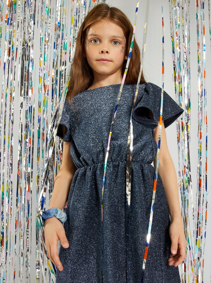 Vestido skater de punto - negro negro iris - Kiabi