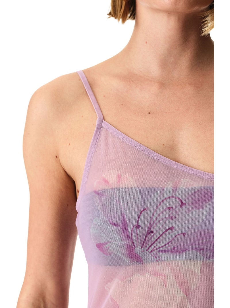 Vestido sofia floral penti Lavanda - Kiabi