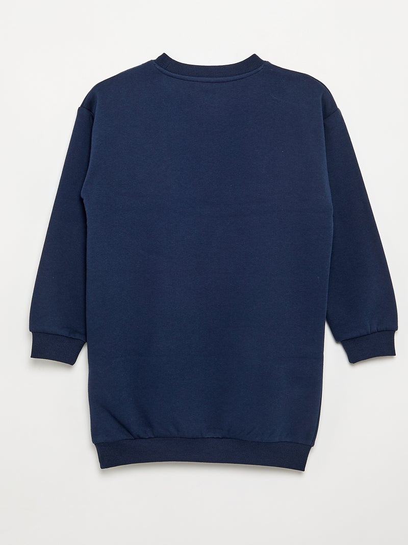 Vestido sudadera 'Gabby y la casa mágica' de manga larga Azul - Kiabi