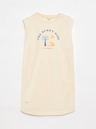 Vestido tipo camiseta - Grafik Edition