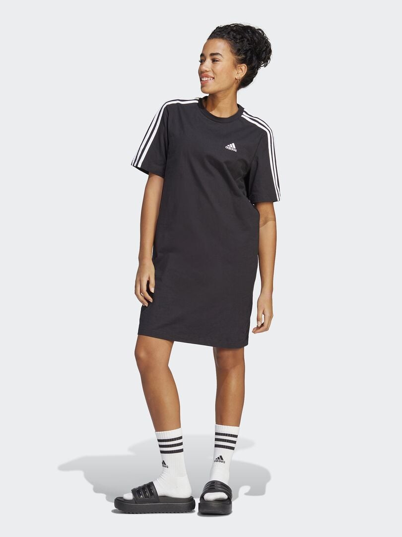 Vestido tipo camiseta 'Adidas' NEGRO - Kiabi