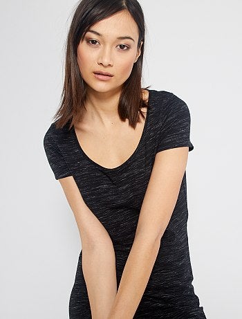 Vestido tipo camiseta Eco-Concepción - Kiabi