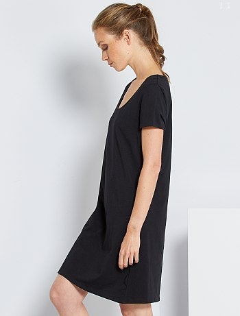 Vestido tipo camiseta Eco-Concepción - Kiabi