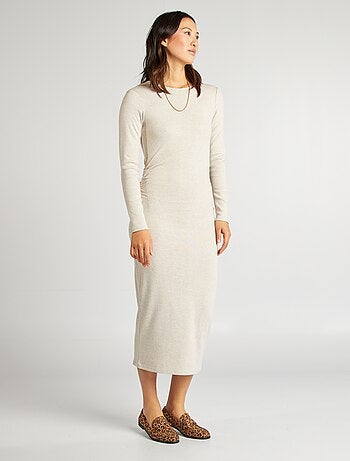 Vestido tipo jersey de punto