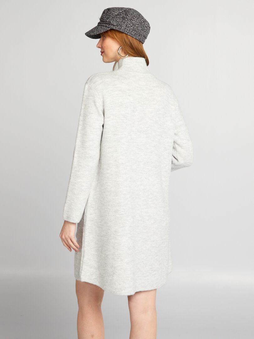 Vestido Mujer Otoño Invierno Manga Larga Bordado Floral | Cuotas Sin