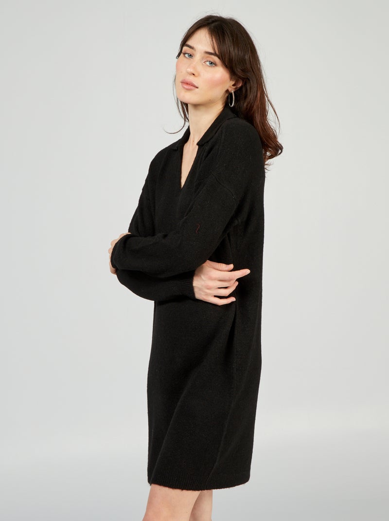 Vestido tipo jersey de punto 'JDY' NEGRO - Kiabi