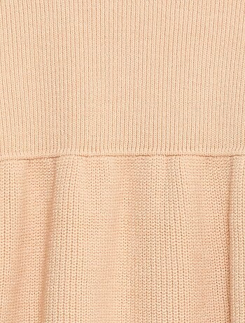 Vestido tipo jersey de punto suave