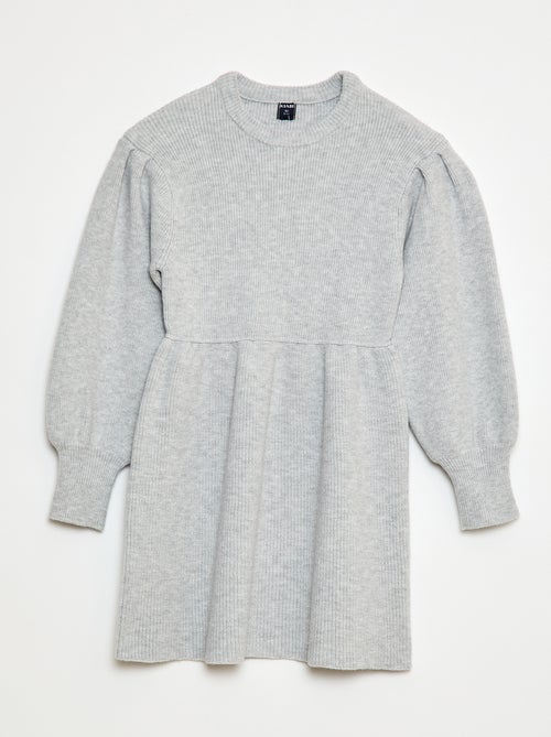 Vestido tipo jersey de punto suave - Kiabi