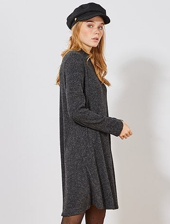 Vestido tipo jersey de punto suave - Kiabi