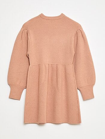 Vestido tipo jersey de punto suave