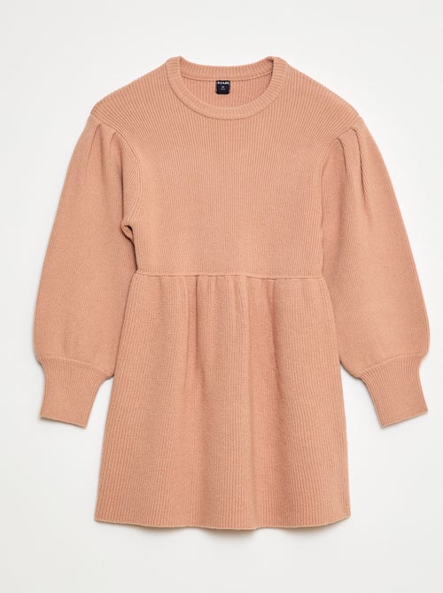 Vestido tipo jersey de punto suave - Kiabi