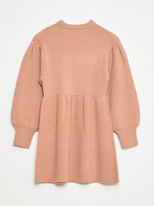 Vestido tipo jersey de punto suave - Kiabi