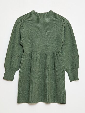 Vestido tipo jersey de punto suave