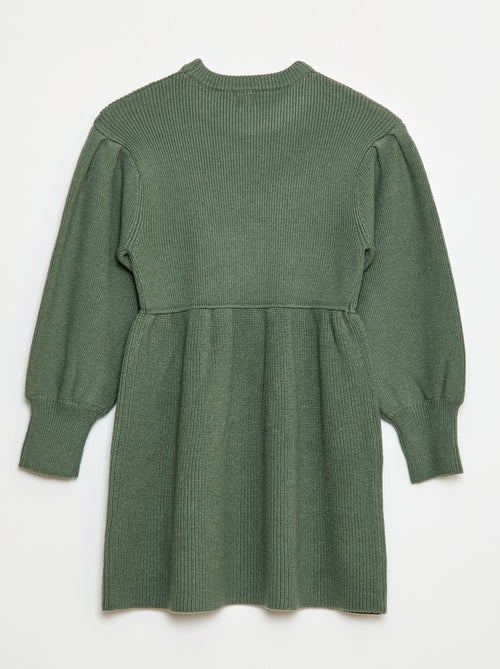 Vestido tipo jersey de punto suave - Kiabi