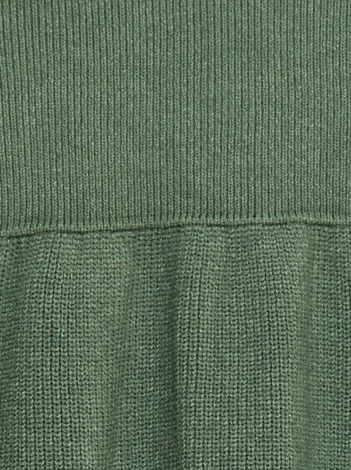 Vestido tipo jersey de punto suave - Kiabi