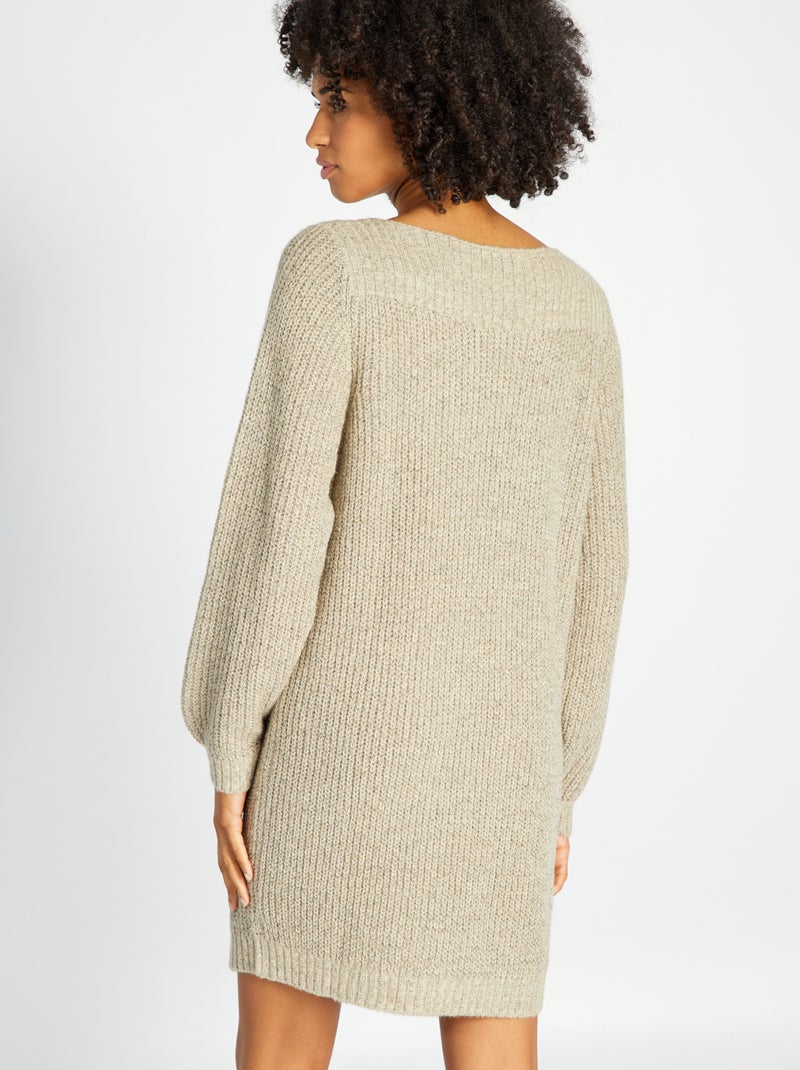 Vestido tipo jersey 'JDY' BEIGE - Kiabi