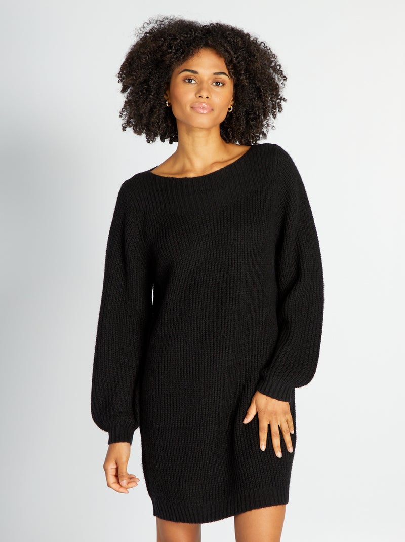 Vestido tipo jersey 'JDY' negro - Kiabi