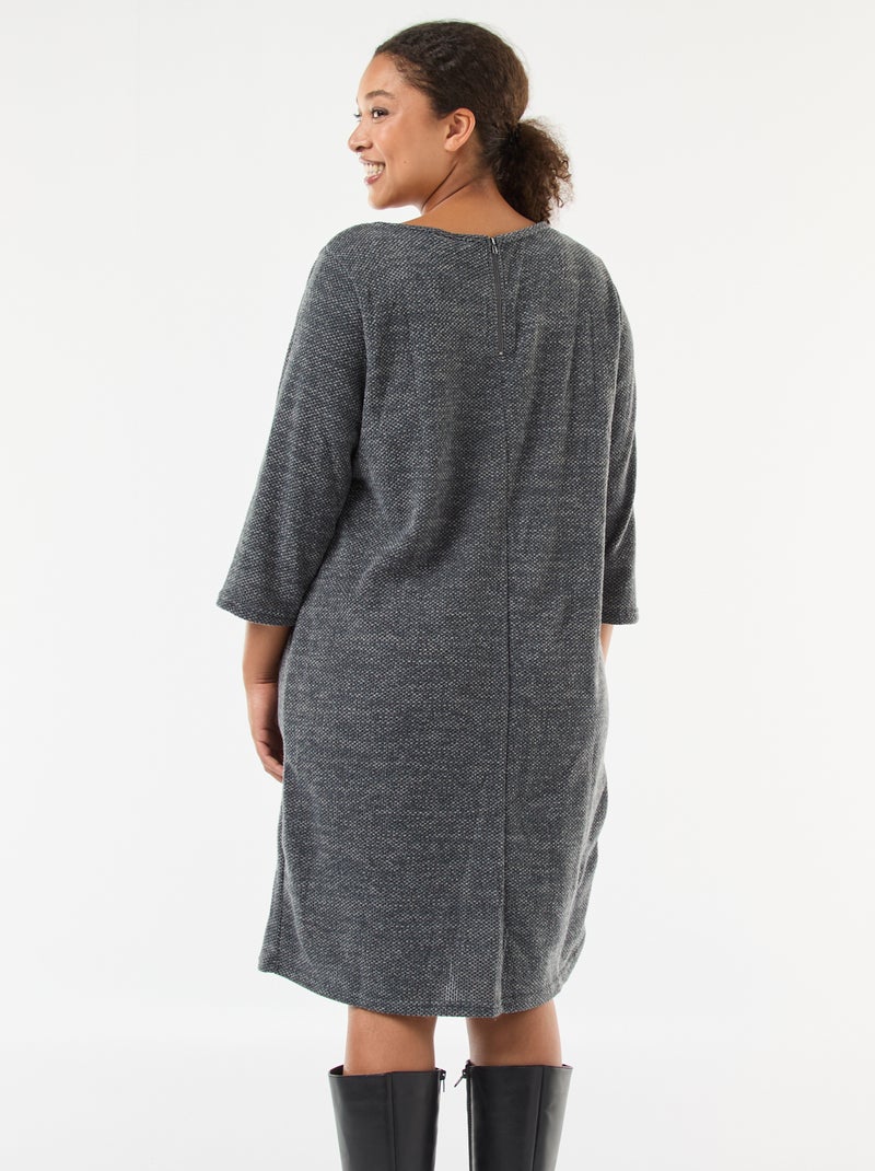 Vestido tipo jersey 'Only Carmakoma' Gris - Kiabi