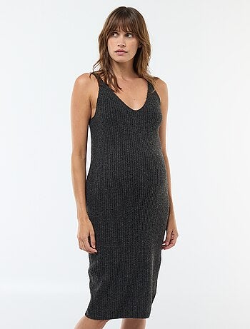 Vestido tipo jersey premamá 2 en 1
