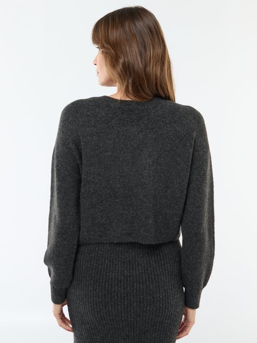 Vestido tipo jersey premamá 2 en 1 - Kiabi