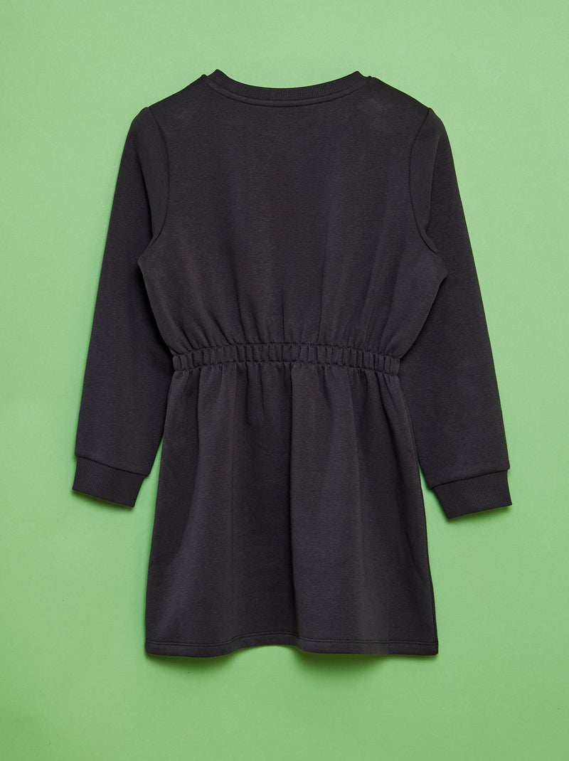 Vestido tipo sudadera - Wicked NEGRO - Kiabi