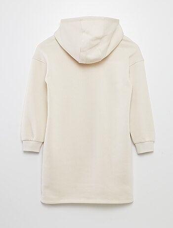 Vestido tipo sudadera con capucha - Fácil de Poner