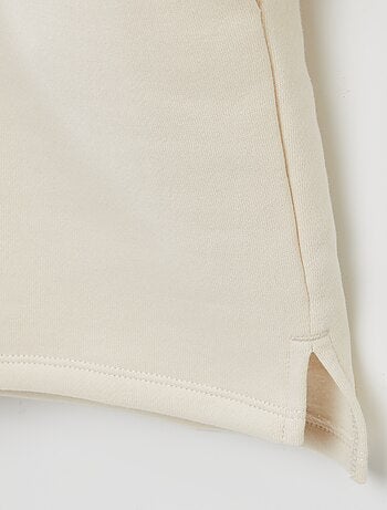 Vestido tipo sudadera con capucha - Fácil de Poner