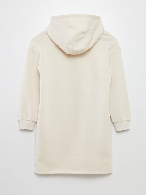 Vestido tipo sudadera con capucha  - So Easy - Kiabi