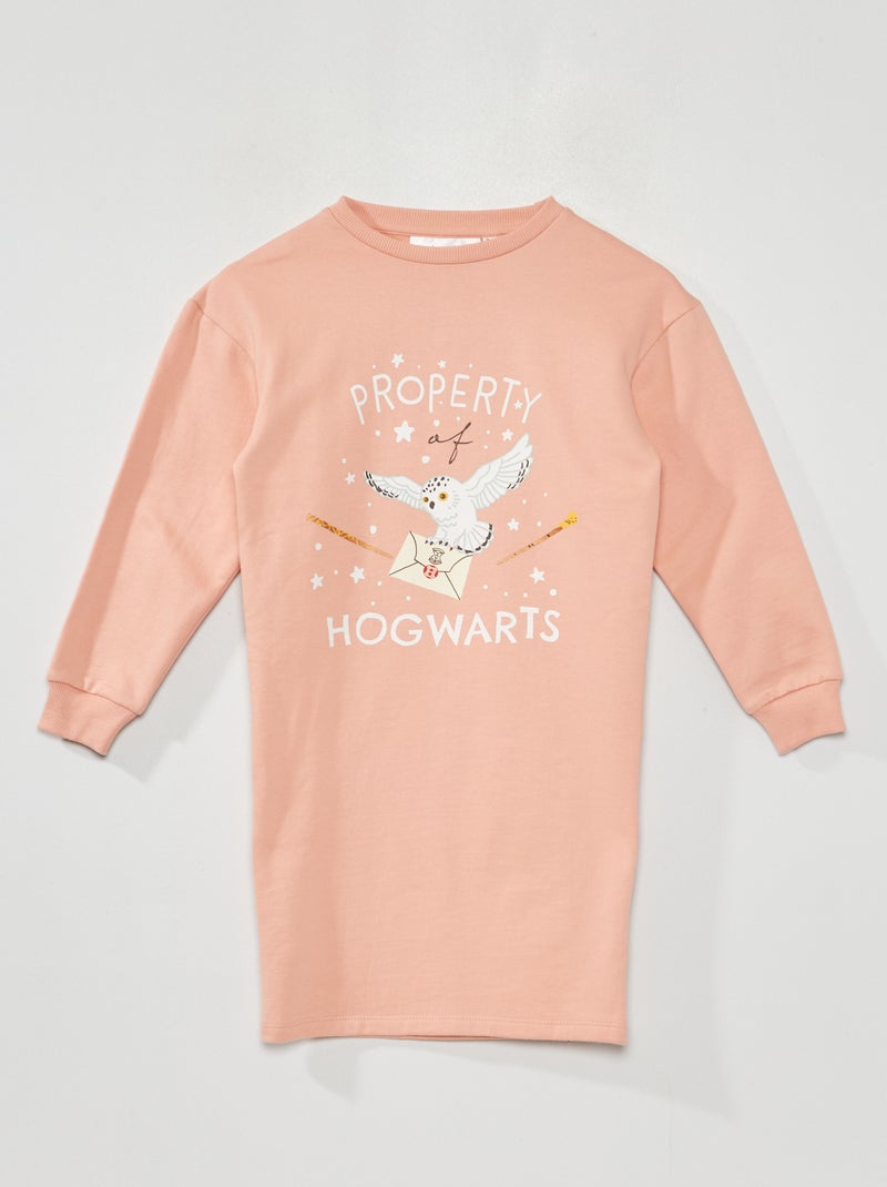 Vestido tipo sudadera de chándal 'Harry Potter' ROSA - Kiabi
