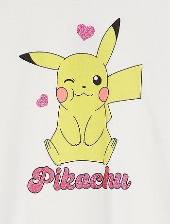 Vestido tipo sudadera estampado 'Pikachu' 'Pokémon'