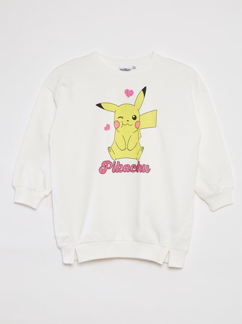 Vestido tipo sudadera estampado 'Pikachu' 'Pokémon' - Kiabi