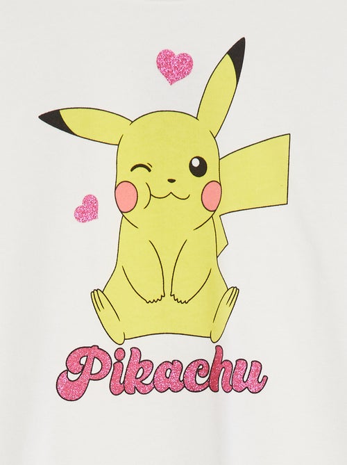 Vestido tipo sudadera estampado 'Pikachu' 'Pokémon' - Kiabi
