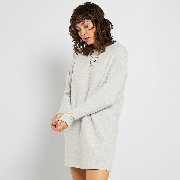 Vestido tipo sudadera Mujer talla 34 a 48 - Kiabi - 12,00€