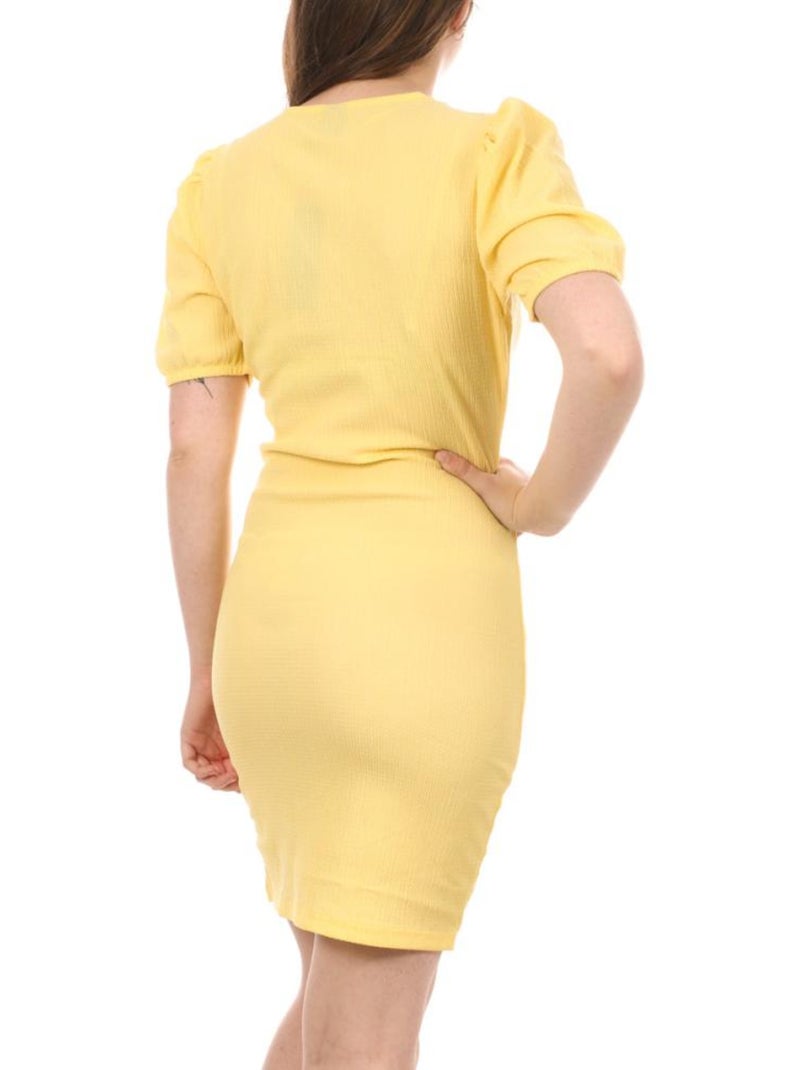Vestido Tulipán Vero Moda para Mujer Amarillo - Kiabi