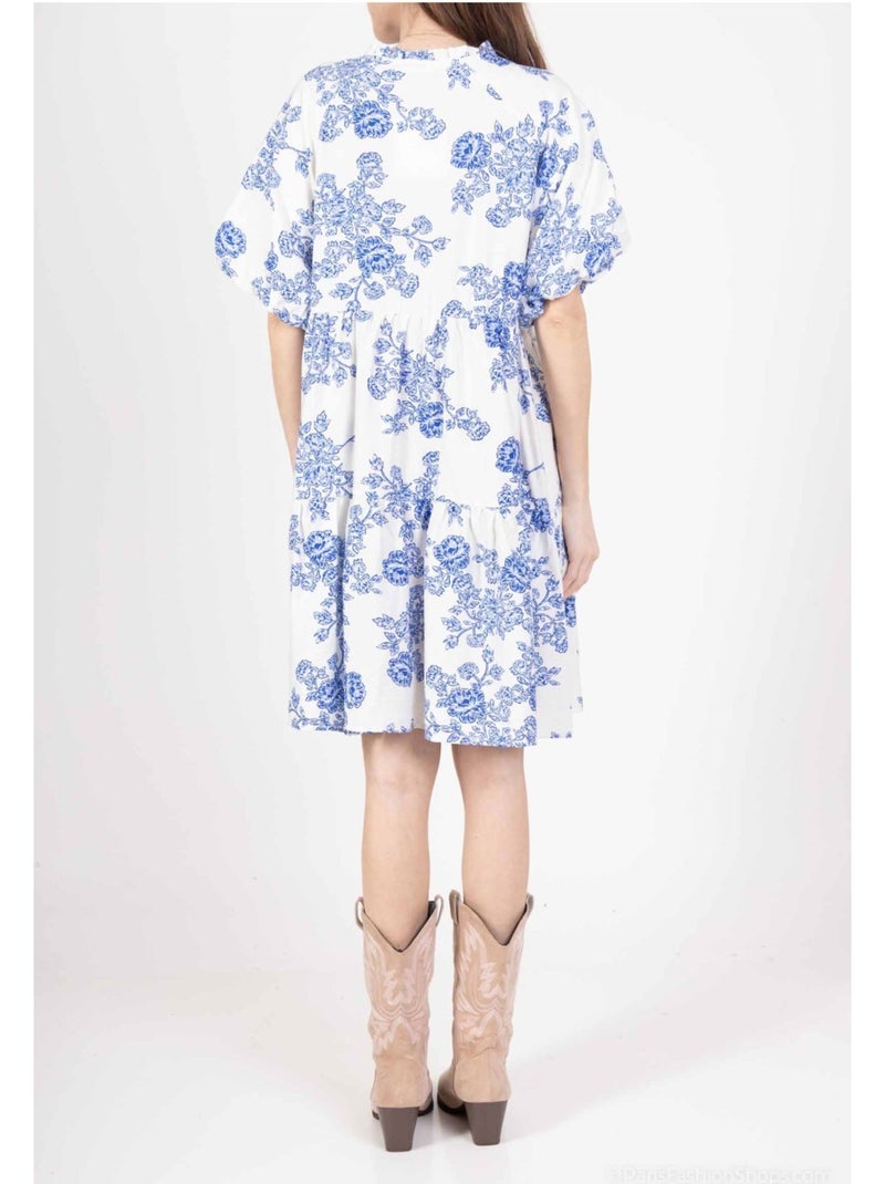 Vestido túnica Kebello Blanco - Kiabi