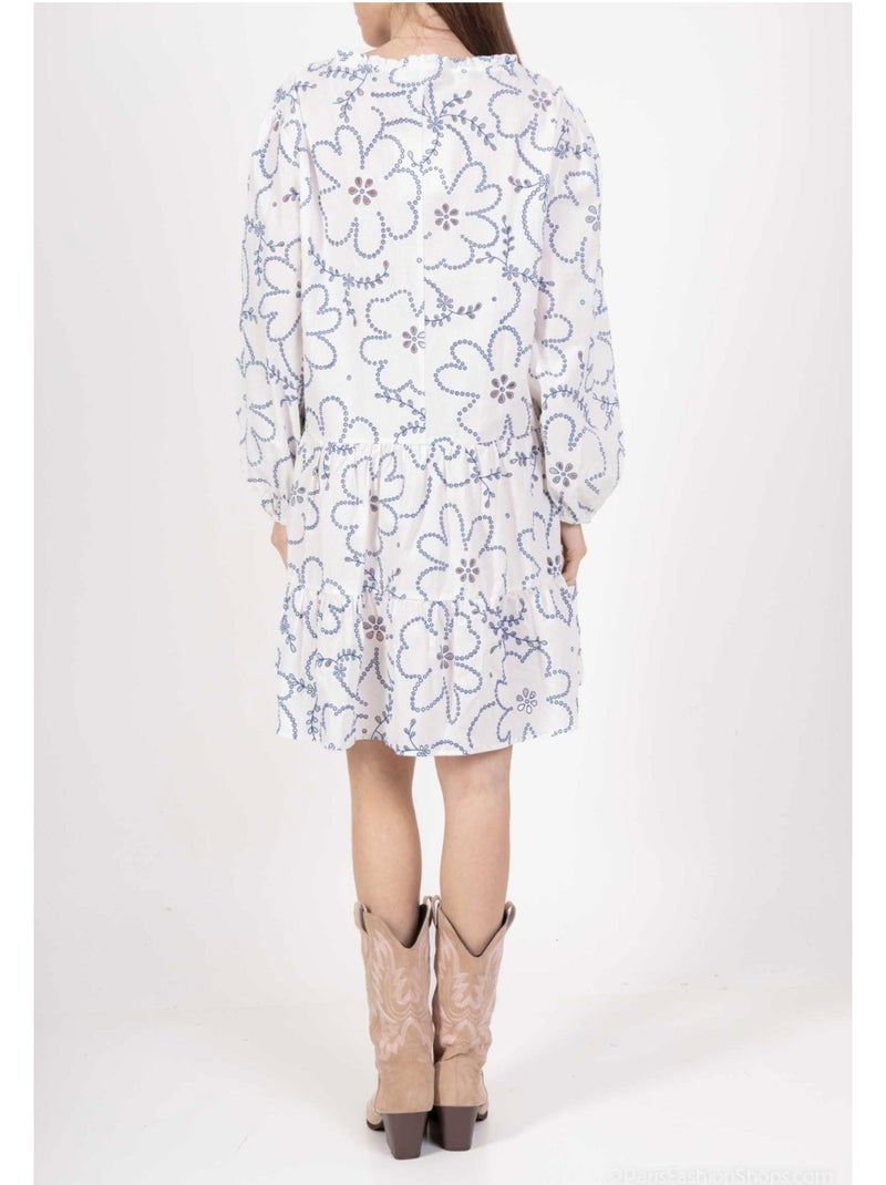 Vestido túnica Kebello Blanco - Kiabi