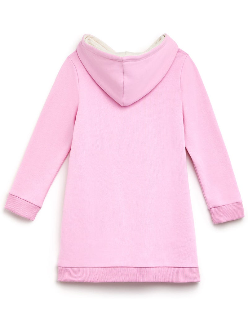 Vestido Unicornio Purpurina Rosa Rosa - Kiabi