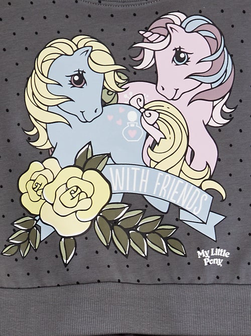 Vestido unicornios 'Name it' de dos materiales - Kiabi