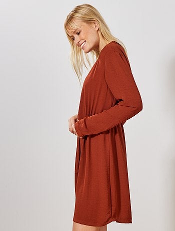 Vestido vaporoso con cintura elástica 'JDY' - Kiabi