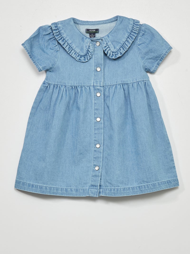 Vestido vaquero AZUL - Kiabi