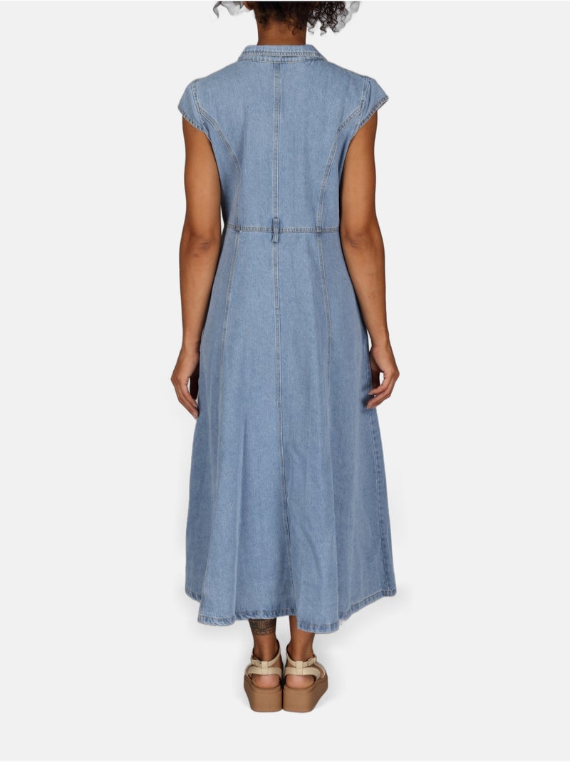Vestido vaquero Azul - Kiabi